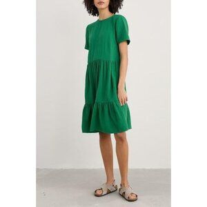 NEW Seasalt Cornwall PEBBLE COMB - Day dress - green island SIZE 8/100%AUTHENTIC